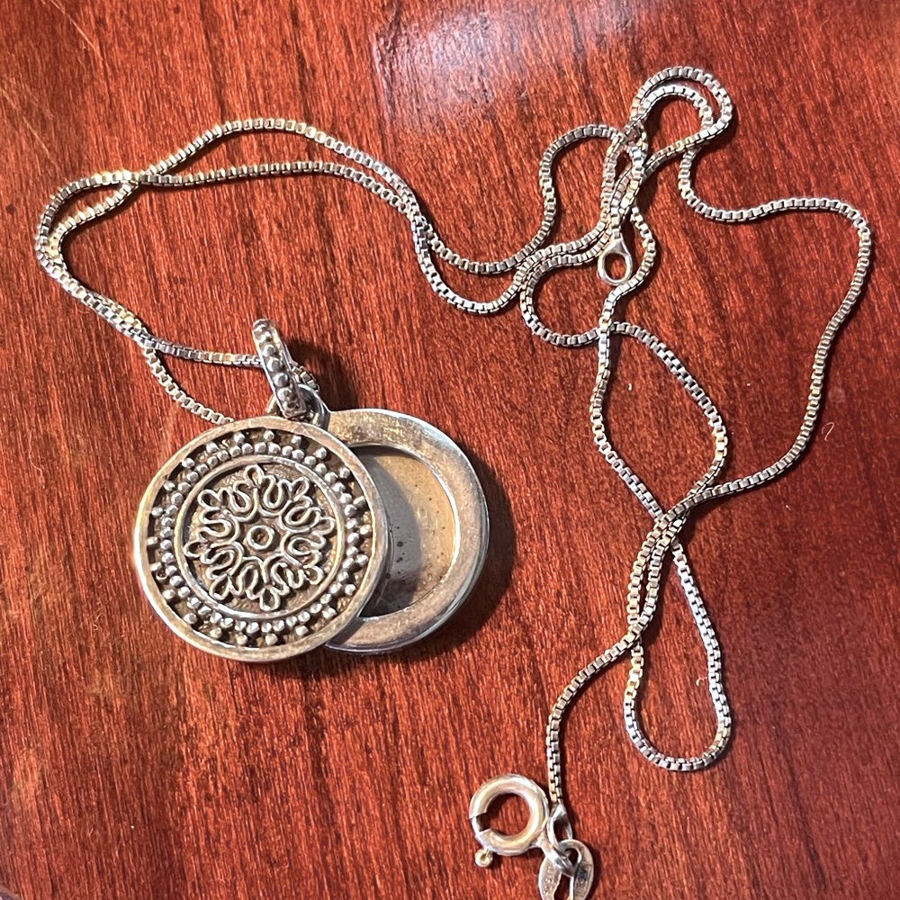 Lori Bonn locket necklace